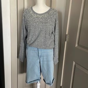 Torrid Beaded Long Sleeves